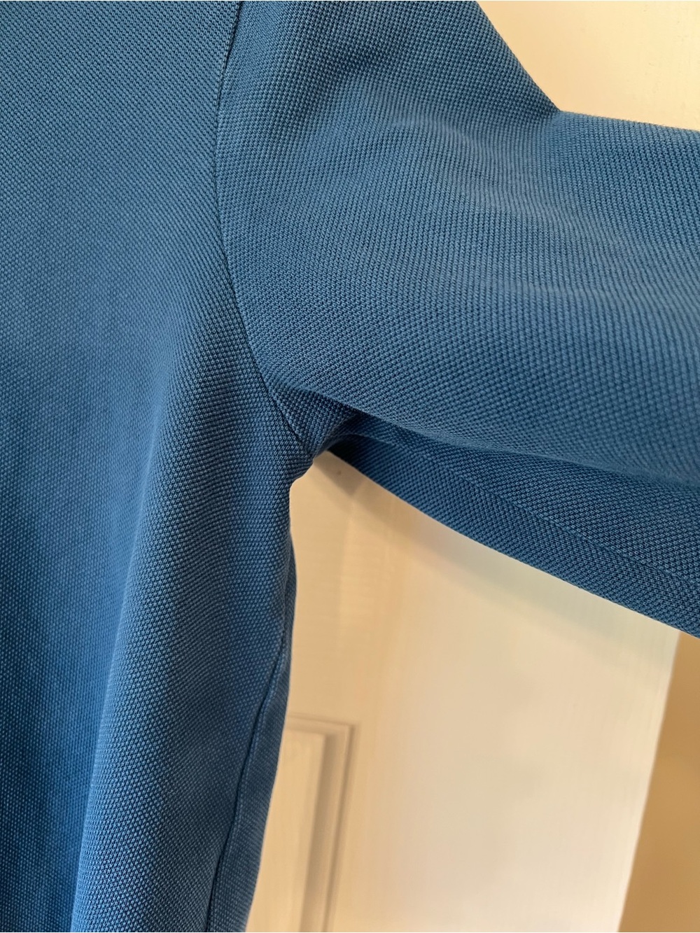 Tuckernuck Long Sleeve Pique May Polo Dress Poseidon Blue Small - Picture 8 of 15